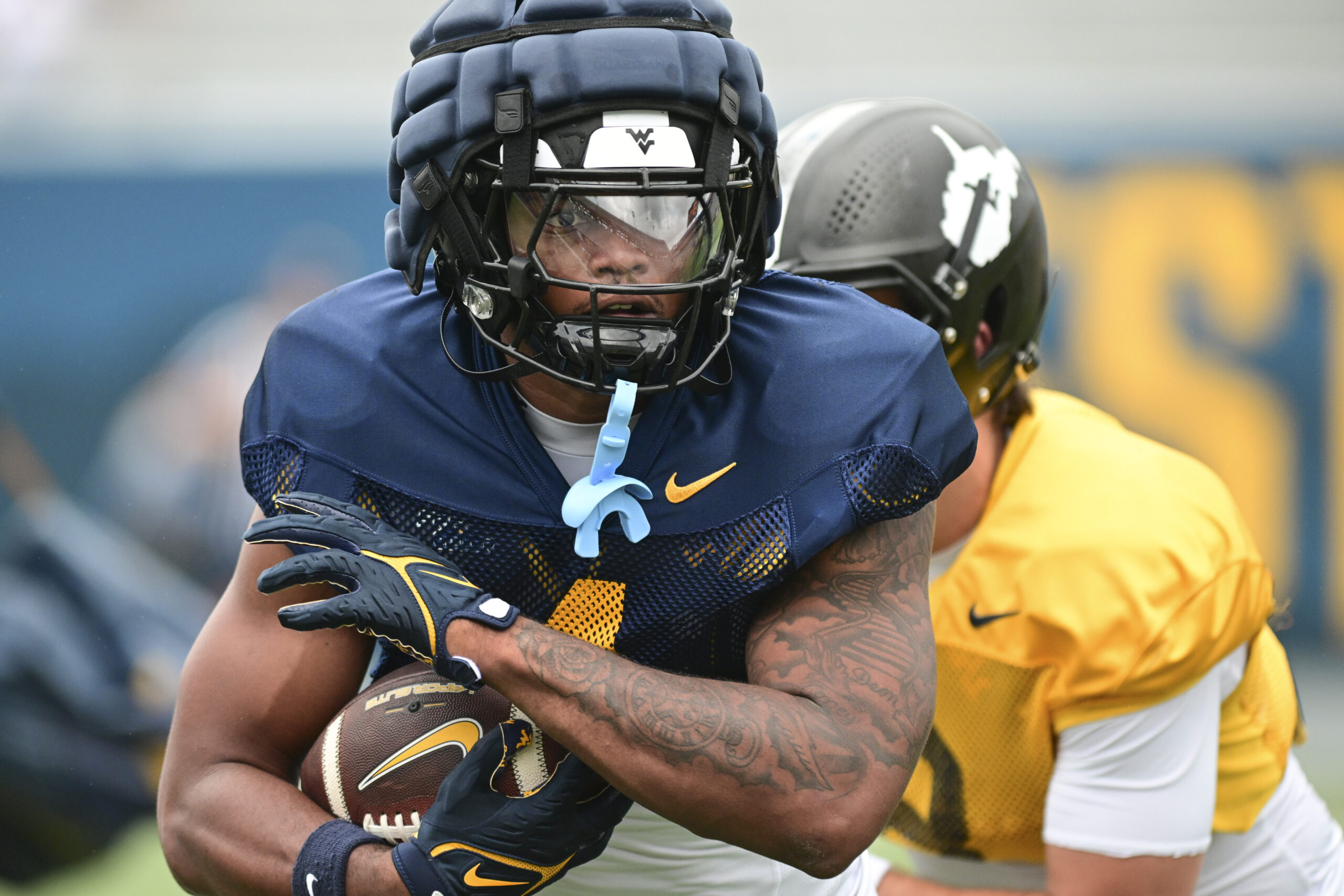 Brown turning up the intensity as WVU hits 'prove-it week' in fall camp